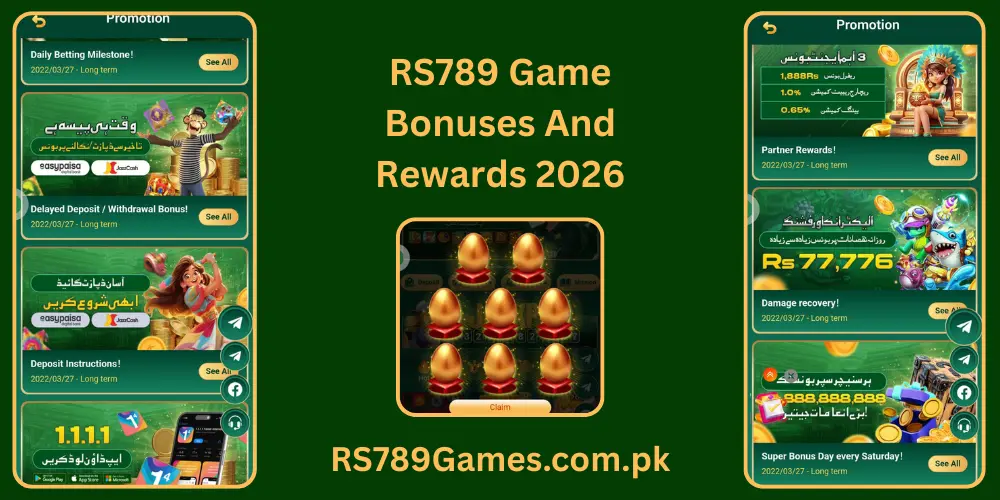 Rs789 Game Bonuses And Rewards