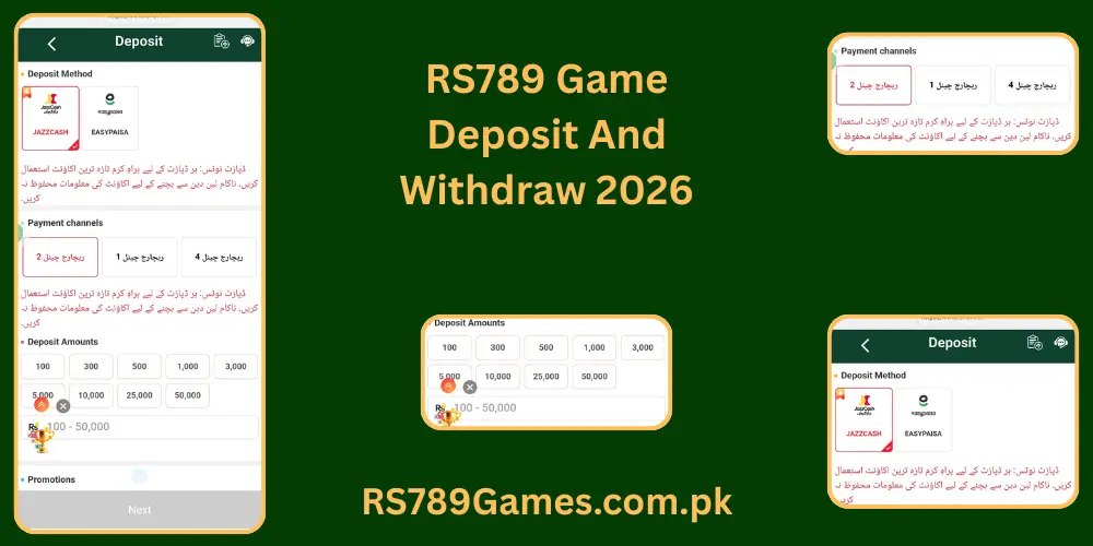 Rs789 Game Deposit And Withdraw
